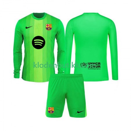 FC Barcelona Keeper Barn Hjemme Fotballdrakt 2025/26 Langermet